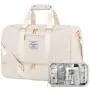 Waterproof Gym Duffel Bag Backpack Sports Duffel Bags 40L Overnight Travel Weekender Bag for Men Women with Shoes Compartment