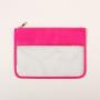 Christmas gifts Clear Pvc Makeup Pouch Transparent Material Makeup Bag Cosmetic Fashion Style Clear Flat Pouch