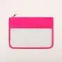 Christmas gifts Clear Pvc Makeup Pouch Transparent Material Makeup Bag Cosmetic Fashion Style Clear Flat Pouch