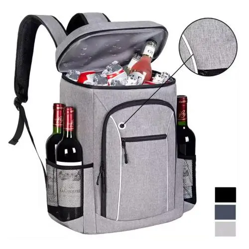 Custom Premium Peva Golf Wine Beer Large Cooler Bag Outdoor Picnic Beach Camping Hiking Trips Insulated Cooler Backpack