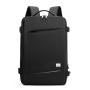 Scalable Multi-Layer Nylon Travel Backpack Reflective Strip USB Custom Waterproof Factory Direct Sales Unisex Laptop Backpack