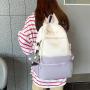 KBW310 New Junior High School Students High Capacity Lightweight Backpack High Quality Simple and Versatile Shoulder Bag