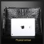 Wholesale Hot Selling Genuine Crocodile Leather Zipper Long Clutch Bag  For Men Customized Casual Portable Men Clutch Bags