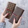 Hot Selling fashion clutch bag luxury money clip factory wholesale print long folding women's wallet