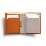 High quality italian leather slide slim men's wallet made of vintage genuine leather