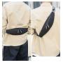 Fashion Outdoor Sports Jogging Phone Waist Belt Pack Multifunctional Expandable Oxford Crossbody Waist Bag For Men