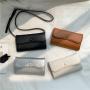 New Design PU Leather Small Crossbody Bag Fashion Ladies Rectangle Purse Phone Bag Soft Women Mini Sling Shoulder Bags