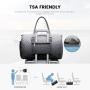 LOVEVOOK wholesale travel organizer bag set fashion gradient gym Duffel Bags for women travel toiletry Carry on Overnight Bags