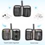 LOVEVOOK 2pcs Large Capacity 15.6 17 Inch Nurse Teacher Bag Work Travel Daily life College Laptop Rucksack Backpack Women USB