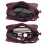 2pcs Retro Fashion Classic PU Shoulder Bag luxury leather strap Hobo Bags Ladies Large Purses and Handbags Set Tote Bag Women