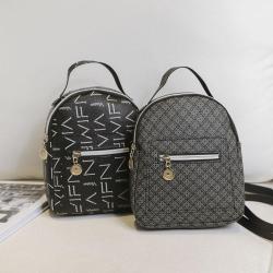 New printing leather backpack for woman 2024 backpack purse for women fashion girls schoolbag small bag Korean shoulder bag