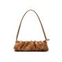 2024 Custom Wrinkle Soft Shoulder Bag For Women With Removable Handle Strap