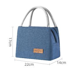 Portable Waterproof Insulated Oxford Cooler Bag Cold Food Container School Picnic Travel Lunchbox Lunch Bag