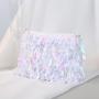 Factory Direct Vintage Silver Handmade Beaded Sequins Bag Evening Bag Ladies Korean Hundred Handbags