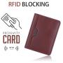 Customized Personalized Fashion Pu Leather Wallet With Coin Pocket Bifold Short Wallet For Men Slim Wallet Credit Card Holder