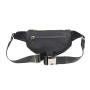 Factory Wholesale Stylish Fashion Leather Fanny Pack Sport Waist Bag Outdoor With Carbon Lined