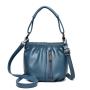 wholesale good quality wrinkle bucket bags ladies leather tote bag women shoulder bag handbags