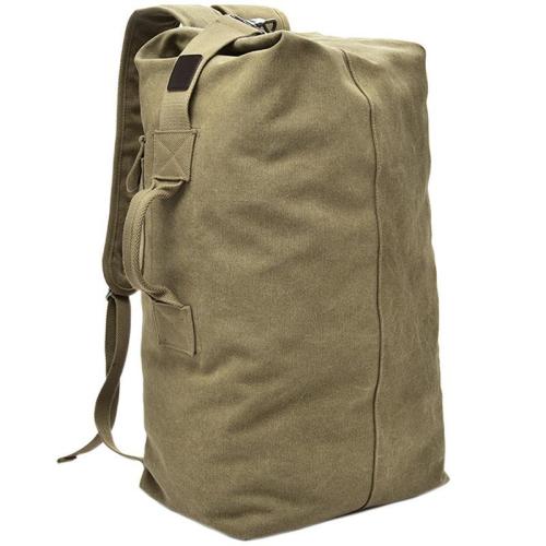ZF053 Fashion Large-capacity Shoulder Bag Men Outdoor Travel Sports Bag Trend Breathable Polyester Canvas Handbag Backpacks