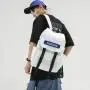 HR066 New Shoulder College Students School Bag Nylon Waterproof Fashion Letters Bag Junior High School Travel Laptop Backpack