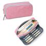 Gelory Latest Hot Sale Large Capacity Stationery Storage Pouch Aesthetic Simple Durable Pencil Case