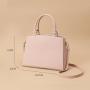 High Quality Large Capacity Shoulder Bags Women Handbags Ladies Lovely Pink Color Leather Tote Bags Hand Bags For Women