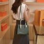 2024 Summer Women's Bag New Korean Fashion Single Shoulder Crossbody Bag PU Envelope Ladies Bag With Scarf