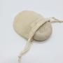 Reusable Organic Cotton Mesh Produce Bags For Soap Packaging Drawstring Natural Mesh Soap Saver Pouch