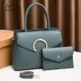 New Style Sac A Main Femme Vegan Leather Handbag Crossbody Bag Set Bag With 2 Pcs For Ladies