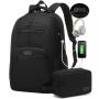LOVEVOOK 2022 Work Travel Backpack for Women Men 17 Inch Anti Theft Computer Bag Waterproof College Bookbag laptop backpacks