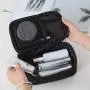 2024 New Custom Cosmetic Bag Creative Rhombus Waterproof Cosmetic Case Nylon Makeup Travel Bag Organizer