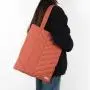 CHANGRONG Custom lightweight nylon puffer handbag puffy quilted tote Bag