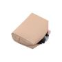 Custom logo make up organizer bag leather makeup pouch bag leather travel cosmetic bag