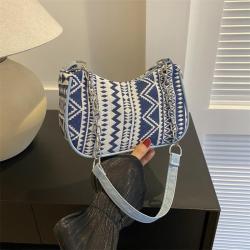Popular Fashion Summer New One Shoulder Handheld Crescent Bag sac main femm sac