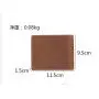 Men'S Short Leather Casual Wallet Men Card Holder Wallet Men's Wallet Factory Wholesale cartera de hombre