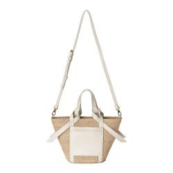 New Fashion Straw Bag 2024 Summer Rattan Woven Straw Beach Bags Women Handbags Crossbody Bags