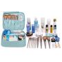 Travel Makeup Cosmetic Case Storage Bag Cosmetic Bag Portable Artist Storage Bag with Adjustable Dividers for Cosmetics Makeup
