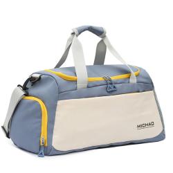ZR595 Luggage Bag Printed Logo Sport Travel Swimming Bag Sneaker Organizer Waterproof Duffle Bag Team Players Fitness Handbag