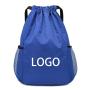 Factory Customized Logo Portable Outdoor Travel Fitness Storage Bag Lightweight Sports Drawstring Backpack