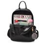 2024 Fashion velvet women's Leisure Bags laptop Women's Leather design custom backpack