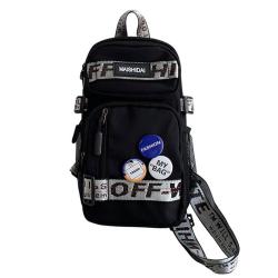 KBW615 Chest Bag Large Capacity Fashion Crossbody Bag High Quality Canvas Sports Travel Backpack Waist Bag