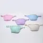 Keymay RTS Stock Fast Shipping Gold Zipper Waterproof Nylon Crossbody Bag Waterproof Bum Bag Ladies Waist Bag Fashion Fanny Pack