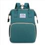 CCF655 Waterproof Baby Diaper Bag and Bed Portable Foldable Mummy Backpack Outdoor Travel Nappy Mommy Baby Diaper Bag