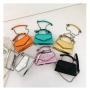 KBW710 Women Bag New Fashion Patent Leather Glossy Handheld Single Shoulder Crossbody Bag Ladies Stone Pattern Square Bag