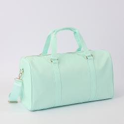 Custom Lightweight Waterproof Portable Weekender Zipper Men Women Duffel Bag Sports Nylon Duffle Bag Travel Bag Duffel
