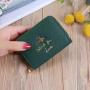 Men's Small Waterproof Multi-Card Wallet Women's Cute Coin Purse with Open Closure Multifunctional Organizer for Cards