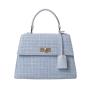 Wholesale OEM ODM Designer Luxury Women Cross Body Bag Fashion Ladies Weave Shoulder Bag Vegan Handbags