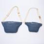 Factory Custom Crossbody Chest Bags Boys Girls Blue Jeans Waist Belt Bumbag Women Men's Bag Denim Chest Bag Fanny Pack