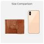 custom luxury quality vintage design exotic genuine lizard skin leather credit card holder money clip wallet for man and women