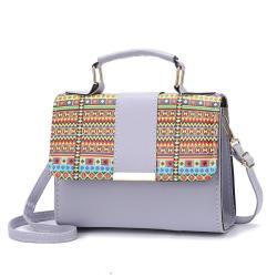 Wholesale Cute Splice Pvc Pu Chain Purse Crossbody Women Bucket Bag Handbags