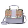 Wholesale Cute Splice Pvc Pu Chain Purse Crossbody Women Bucket Bag Handbags